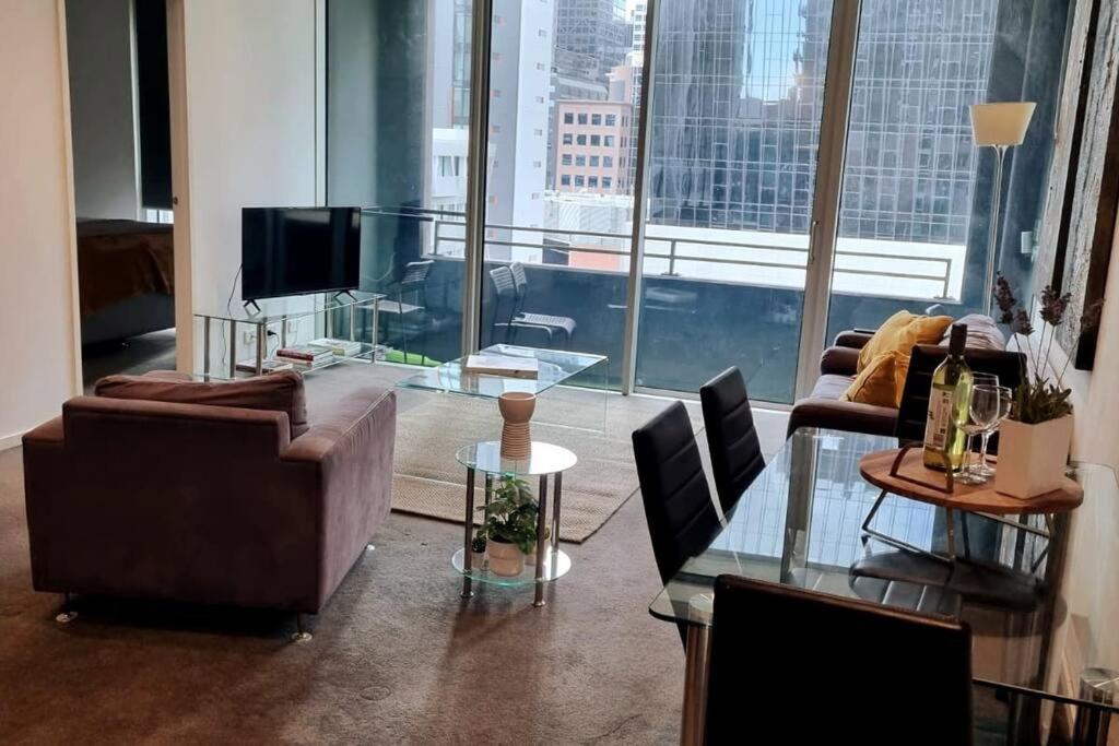 Collins St, Southern Cross, 2 Bd, Parking, Free Wifi เมลเบิร์น ภายนอก รูปภาพ